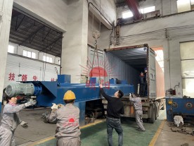 煤棒机生产线发货现场