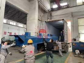 煤棒机生产线发货现场